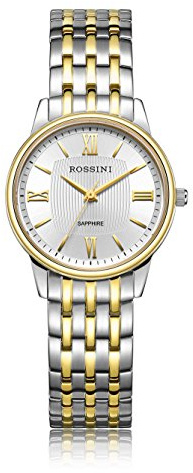 Rossini Damen Uhr Analog Quarz Mit Edelstahl ROSLB032