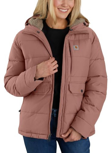 Carhartt Montana-Giacca Isolante Giacca Isolante, Donna Rosa (Nutmeg), M