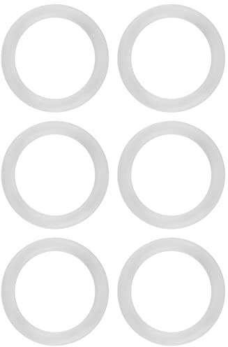 Hamwesh Adapterhalter für Baby-Schnullerklammern, 20 Stück Silikon-sichere O-Ringe, Leicht zu Reinigen und Hygienisch für Babys, Geschlechtsneutrales Design (Transparent)