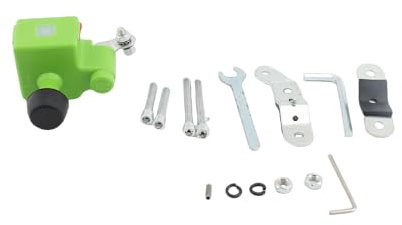GEERYZHE Adatto per Generatore di Dinamo per Bicicletta da Mountain Bike per la Guida Notturna con 2 Porte di Uscita USB per la Ricarica del Telefono (GREEN)