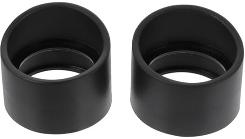 2 Stück Gummi Augenschutz 33mm für Stereo Mikroskop Sichtrohr Schwarz