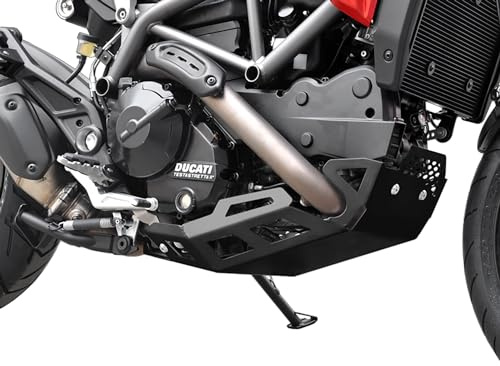 kompatibel mit: Ducati Hyperstrada/Hypermotard 821 BJ 2013-15 Unterfahrschutz Motorschutz schwarz