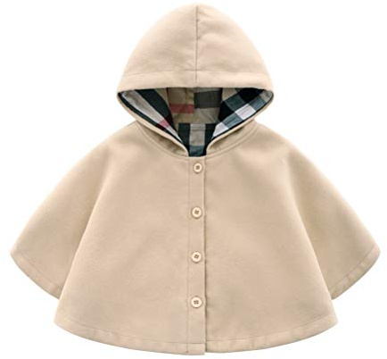 Odziezet Giacca del Mantella Cappotti Invernali da Neonata Vestiti Caldi Pesanti Bimba 0-8 Anni