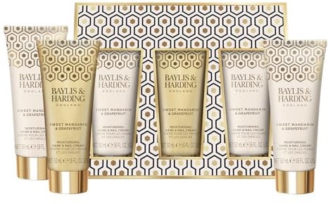 Baylis & Harding Sweet Mandarin & Grapefruit Indulgent Hand Trio Gift Set - Vegan Friendly (Pack of 1)