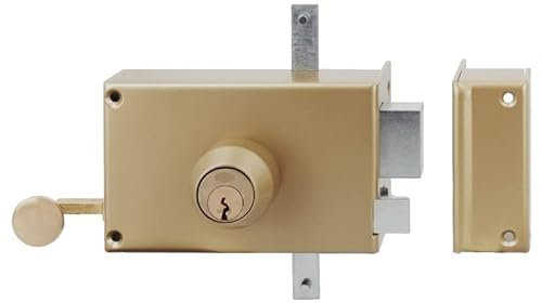 Serrure en applique 3 points vega à cylindre vega JPM SAS 504000-01-2A