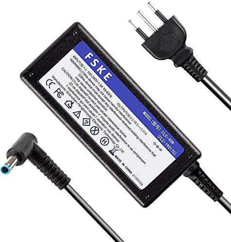 FSKE 45W 19.5V 2.31A Alimentatore per laptop HP Caricabatterie Adattatore Caricatore Spina standard italiano Connettore: 4.5 * 3.0mm (non compatibile con 4.0 * 1.35mm)