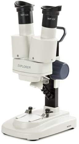 Novex Explorer - Microscopio estéreo compacto, 20X, cabeza binocular, LED, portátil - NVX-55400