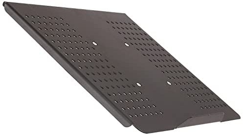 Drall Staffa adattatore scaffale per computer portatile notebook netbook tablet PC - attacco a parete montaggio scaffale adattatore piastra VESA 100 nero Modello: APB
