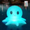 Qoolife Luces solares para piscina, luces inflables de control remoto, luces flotantes de pulpo, 16 colores WRGB, 4 modos, IP68 impermeable, Halloween, paquete de 1
