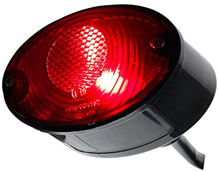 Germany Motorsports Motorrad Rücklicht Bremslicht Cat Eye schwarz getönt Quad ATV Roller E-geprüft