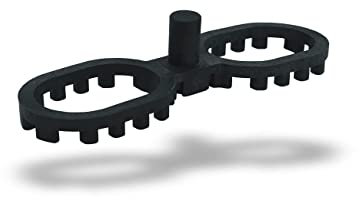 200 Stk. ISTA TOOLS Abstandhalter 4 mm, große Auswahl für Terrassendielen, Terrassen Abstandshalter, Distanzhalter geriffel (200 Stück)