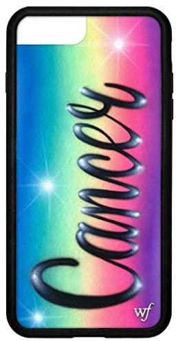 Wildflower Limited Edition Hüllen kompatibel mit iPhone 6, 7 oder 8 Plus, Zodiac Airbrush Collection (Cancer Airbrush)