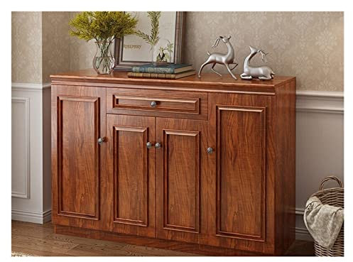 Massivholz Schuhschrank, Heimtür Reine Massivholz Lagerung Veranda Kabinett Wohnzimmer Schließfach YIJIAN (Größe : 404-100x32x148cm)