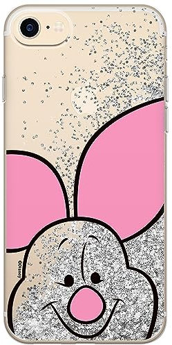 ERT GROUP mobile phone case for Apple Iphone 7/8/ SE 2/ SE 3 original and officially Licensed Disney pattern Winnie the Pooh & Friends 044, with glitter overflow effect