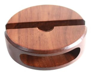 jojofuny Supporto Per Telefono Cellulare in Legno Supporto Per Amplificatore Per Casa Ufficio E Dormitorio