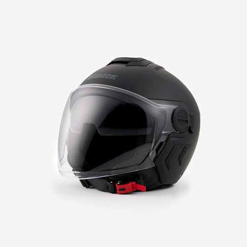 Casco Blauer DEMI JET - DJ01 MONO H07 Nero Opaco XL