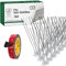 Picpige Pic Anti Pigeon -3 Mètres - Acier Inoxydable - 3M de Double Face Inclus - Pique Anti Oiseaux -Anti nuisible pour Balcon,fenêtre,Toit- Antipigeon- Pic Anti Chat