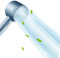 Duschkopf mit Filter, Wassersparend Hochdruck Duschkopf, Massage Handbrause mit 3+1 Strahlarten, Regendusche Duschkopf mit Stoppfunktion (Grau a)