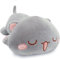 Sunknight Plüschtier Flauschiges Stofftier Kawaii Katze 50cm, Kuscheltier Ausgestopftes Tier Plüschkissen Spielzeug Geschenk gefüllt für Kinder Mädchen Jungen, Schmusetier für Kuscheltierliebhaber