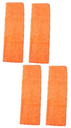 Didiseaon 2sets Dry Mop Replacement Pads Microfiber Mop Head Cap for Spray Easy to Fit 2pcs*2