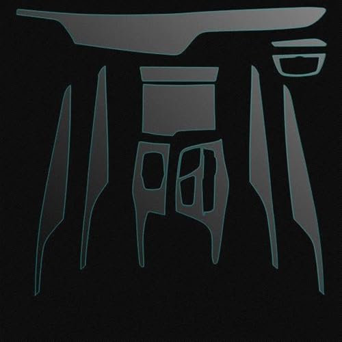 Decorativas para Salida De Aire De Coche Embellecedor De Panel De Consola Central para Interior De Coche, Película Protectora, Pegatinas para Serie 5 G30, Accesorios para Mano Izquierda(11pieces Full