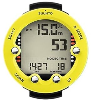 SUUNTO Unisex – Erwachsene Zoop Novo Swimcomputer, Blue, Einheitsgröße