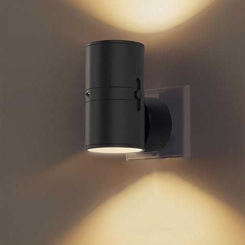 AHDXKUE Night Light Plug In Wall, Motion Sensor with Dusk to Dawn Sensor, 3000K Warm White Dimmable, for Hallway, Bedroom, Kids Room, Kitchen, Garage, Stairway, 1 Pack