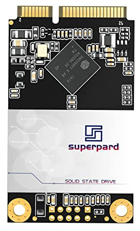 Superpard Disque Dur SSD Interne mSATA 64Go, SATA III 3D NAND, Haute Performance pour PC, Laptop, Contrôle Industriel