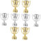 DIYEAH 1 Jeu Petit Trophée Coupe De Foot Tasses Trophées Socle De Trophée Verrines Plastique Mug Plastique Trophée Foot Trophée En Plastique Pour Enfants Modèle De Trophée Abdos 8 Pièces