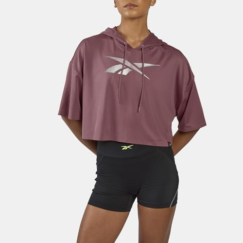 Reebok Damen RBK Lab Cropped Hoodie Sweatshirt