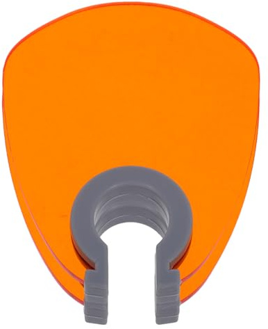 Veemoon 2pcs Nail Lamp Light Shield Uv Protective Shield Light Blocking Nail Lamp Desk Cover Plastic for Salon Safety Accessories