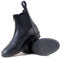 Rhinegold Boston - Stivale da paddock in pelle con zip, Nero, 5 (EU38)