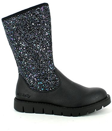Lelli Kelly stivale alto con glitter NERO, 33 MainApps