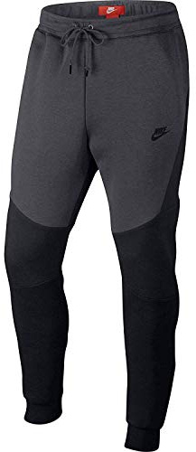 Nike Men M Nsw Tch Flc JGGR Pants - Black/Anthracite/Anthracite/Bl, Small