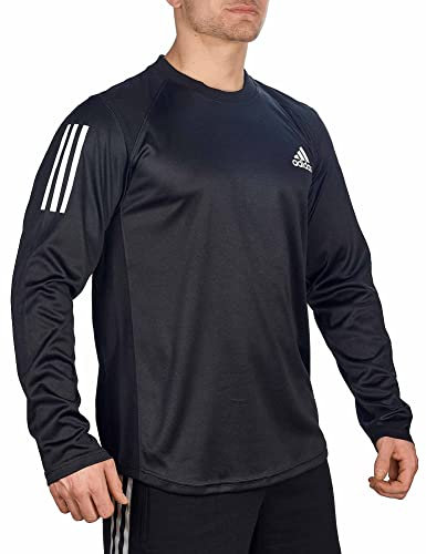 Adidas BXWTLS01-100 BOXWEAR TECH - Long Sleeve Shirt Sweatshirt T-Shirt Blackwhite M