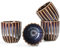 TEANAGOO Pottery Chinese Tea Cup Tea Cup, 6.5 Oz/185 ML, Junware, TG-H16 Junware-Purple, 4 Pcs/box, Occupied Japan Tea Cups Porcelian Asian Tea Cups No Handles Japanese Tea Cups