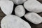 Gartenwelt Riegelsberger Carrara Gravier de marbre non lavé Grain 60-100 mm Gravier de marbre blanc neige Galets décoratifs pour jardin 25 kg