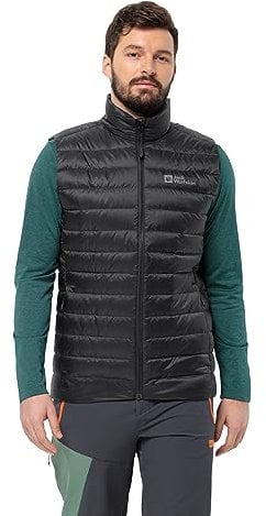Jack Wolfskin Pilvi Down Vest M, black, S