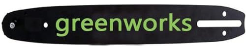 Greenworks La cadena y la barra de la motosierra 2954807 son compatibles con la motosierra mini de 4 pulgadas (10 cm) G24MCS10 - Barra de motosierra.