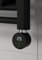 AQUAWORLD Thermostatic Control Electric Heating Unit for Heated Towel Rail Black Mini Round Heating Element for Towel Warmer Radiator - 600 Watts