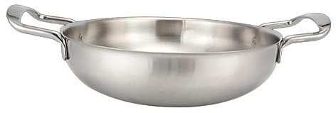 Milisten Spaghetti Noodles Pasta Japanese Shabu Metal Serving Tray Mini Griddle Non- Stick Grill Pan Copper Skillets Nonstick Stock Pot for Soup Stainless Steel Stir Fry Pan Outdoor Spain