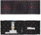 Teclado de reemplazo de Laptop Teclado de EE. UU. con luz de Fondo para Lenovo Legion Y520 Y520-15IKB Y720 Y720-15IKB R720 R720-15IKB (Negro)