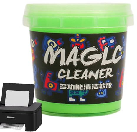 Gel nettoyant pour clavier de voiture | Gel dépoussiérant pour ordinateur portable, colle douce pour l'intérieur du véhicule, kit d'outils de nettoyage réutilisable pour tableau de bord de