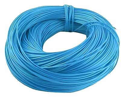 Inscrip Kunststoff PE Peddigrohr Flechtmaterial, 2.4 mm 500 Gramm/Rollen Flechtmaterial, Flechtmaterial Korbflechten, DIY Flechtmaterial, Für Zur Herstellung von Körben und zum Kunsthandwerk (Blau)