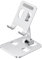 JXPXJMY Aluminum Alloy Universal Smartphone Stand, Tablet Adjustable Tripod Suitable for iPhone Huawei Samsung and other Mobile Phones and Tablets (Silver)