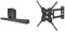 Denon DHT-S316 Soundbar and Wireless Subwoofer for Surround Sound, Bluetooth Sound Bar & GRIFEMA GB1004 Swivel TV Wall Bracket, for 26-55 inch Screens, for Flat & Curved TV up to 30KG
