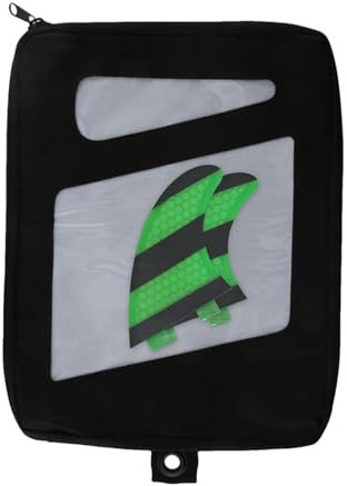 Surfbrett-Flossentasche | Surf-Flossenhalter, tragbare Tragetasche, Aufbewahrungs-Organizer, wasserdicht, große Surf-Flossen-Tasche, Flossentasche zum Surfen und Reisen