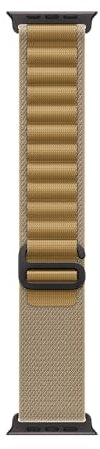 Apple Watch Band - Alpine Loop - 49 mm - Mandel - Medium