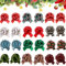 Chexin 24 Stück Weihnachten Geschenkschleife, Große Weihnachten Schleife,Weihnachtsschleifen mit Geschenkband,Weihnachtsbaum Schleifen Deko,Geschenkschleife für Kränze Körbe Blumensträuße Süßigkeiten