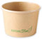 FRANZ MENSCH 500 Stück NATUREStar Bio Suppenbecher Minestrone | Kraftpapier/PE, FSC®-Mix, V: 200ml, braun, Ø: 9,5cm, H: 6,1cm, Suppenbecher, Pappbecher, Suppentassen